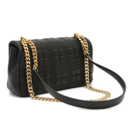 スモール キルティング ショルダーバッグ ラムスキン ブラック 8021492 ショルダーバッグ