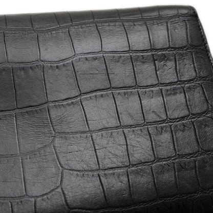 クラシック ケイト タッセル ミディアム チェーンショルダー レザー ブラック 354119 ショルダーバッグ