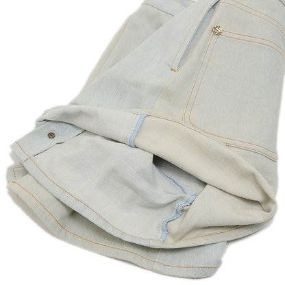 ショートパンツ デニム コットン ブルー レディース 36サイズ P58034V44057 ショートパンツ