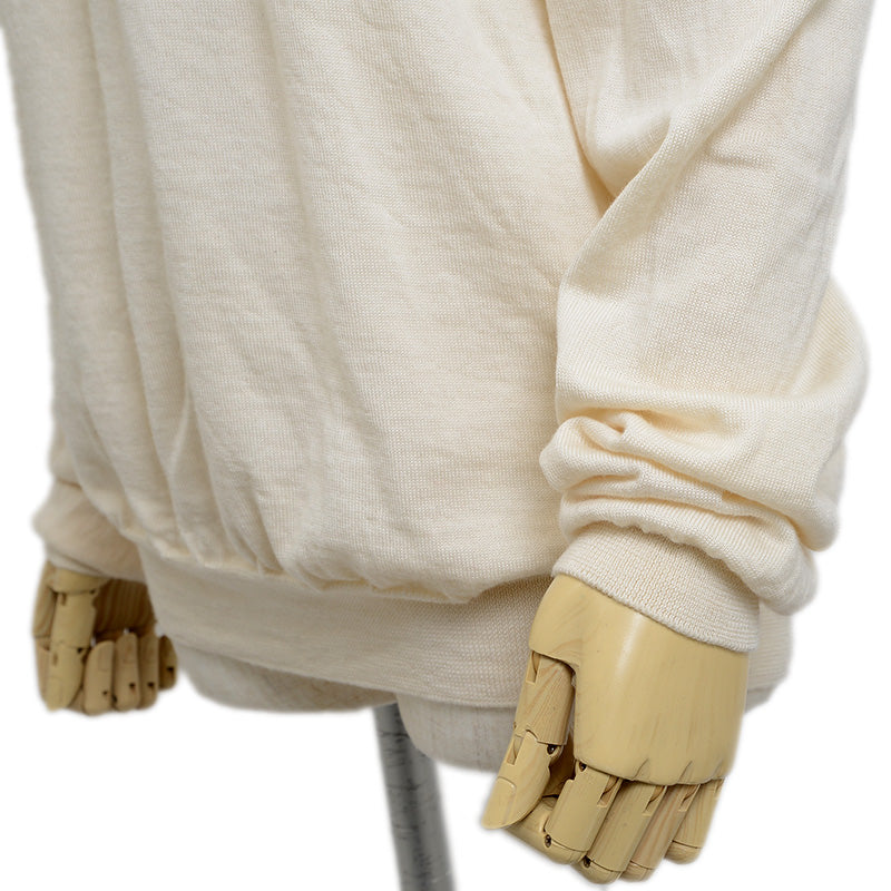 タートルネックニット インタルシアハート LV×NIGO ウール アイボリー Mサイズ ニット