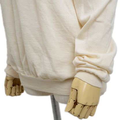 タートルネックニット インタルシアハート LV×NIGO ウール アイボリー Mサイズ ニット