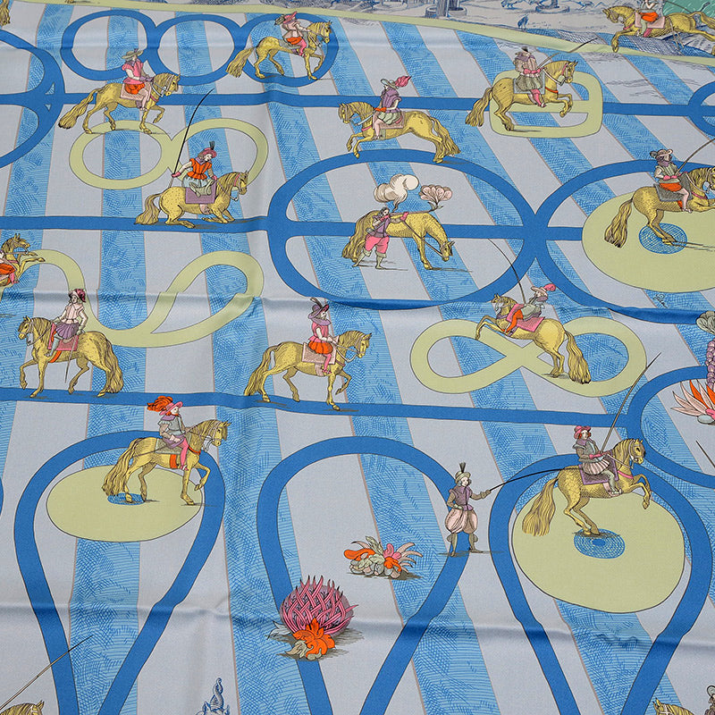 カレ90 ダブルフェイス Passades et Serpentines パッサード エ セルパンティーヌ スカーフ