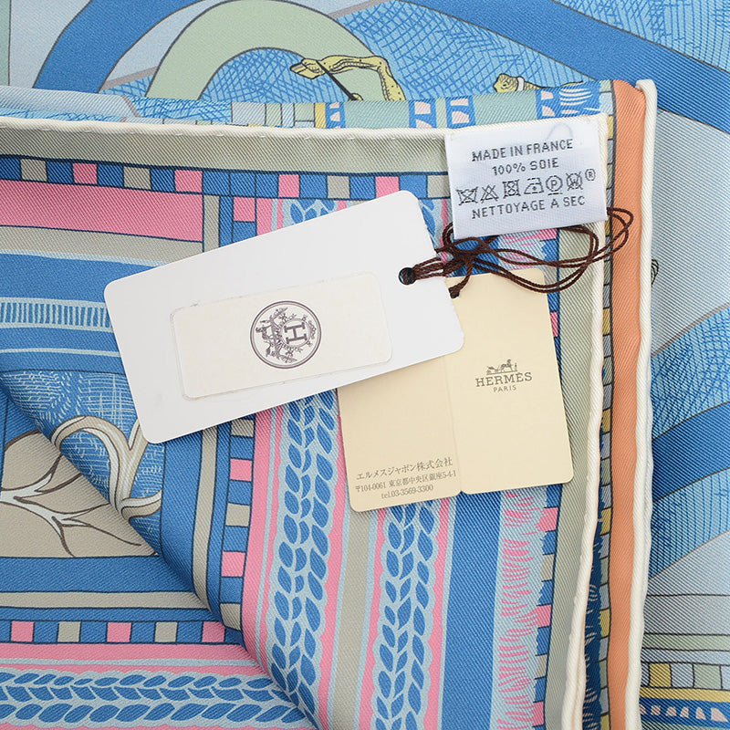 カレ90 ダブルフェイス Passades et Serpentines パッサード エ セルパンティーヌ スカーフ