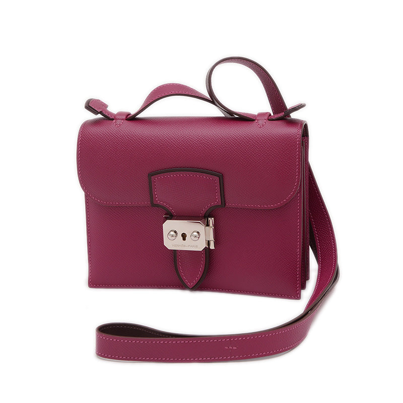 サック イリコ ミニ エプソン トスカ シルバー金具 O刻印 ショルダーバッグ