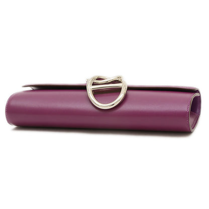 エジェ シェーヌダンクル タデクラフト アネモネ シルバー金具 R刻印 クラッチバッグ