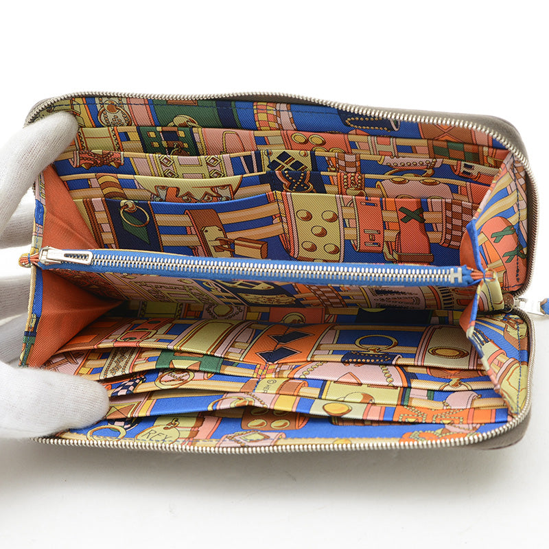 アザップロング シルクイン 長財布 エプソン エタン R刻印 長財布