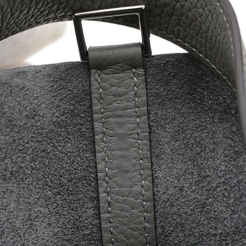 ピコタンロック PM 18 トリヨン グリメイヤー シルバー金具 K刻印 ハンドバッグ