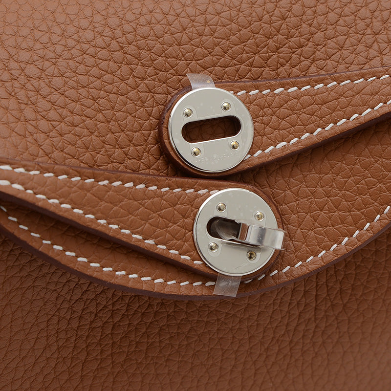 リンディ ミニ トリヨン ゴールド シルバー金具 K刻印 ハンドバッグ