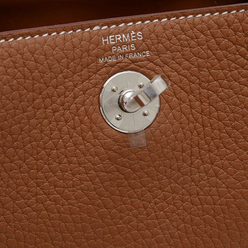 リンディ ミニ トリヨン ゴールド シルバー金具 K刻印 ハンドバッグ