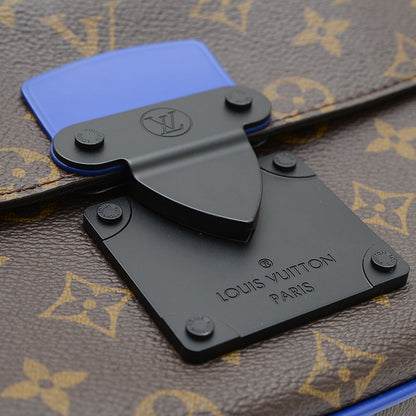 モノグラムマカサー Sロック メッセンジャー バッグ M45863 ショルダーバッグ