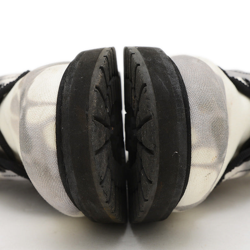 キャンバスブーツ キャンバス ホワイト/グレー 37サイズ ブーツ