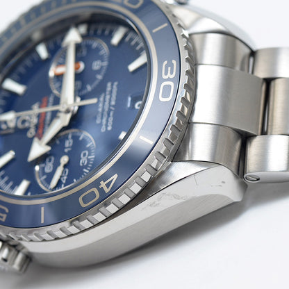 シーマスター プラネットオーシャン ブルー文字盤 チタン 232.90.46.51.03.001 腕時計