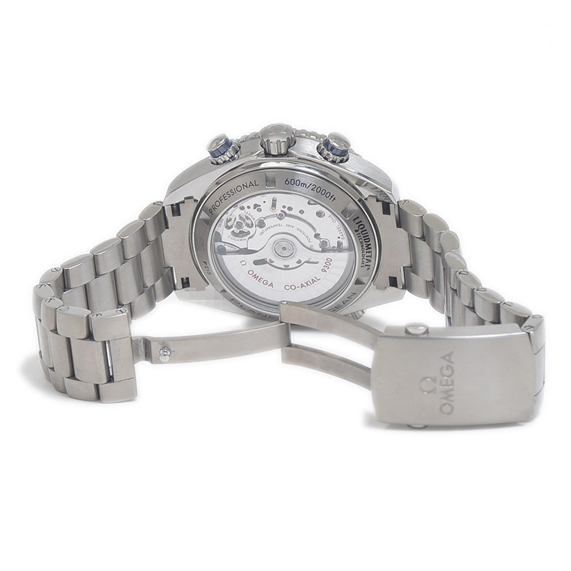 シーマスター プラネットオーシャン ブルー文字盤 チタン 232.90.46.51.03.001 腕時計