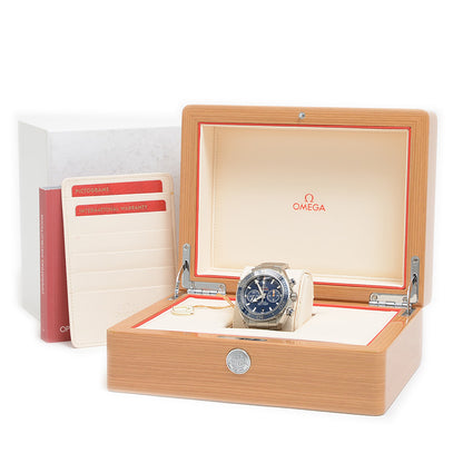 シーマスター プラネットオーシャン ブルー文字盤 チタン 232.90.46.51.03.001 腕時計