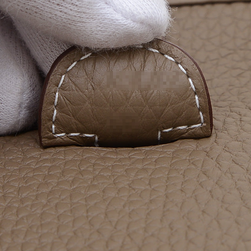 エブリン3 PM トリヨン エトゥープ シルバー金具 K刻印 ショルダーバッグ