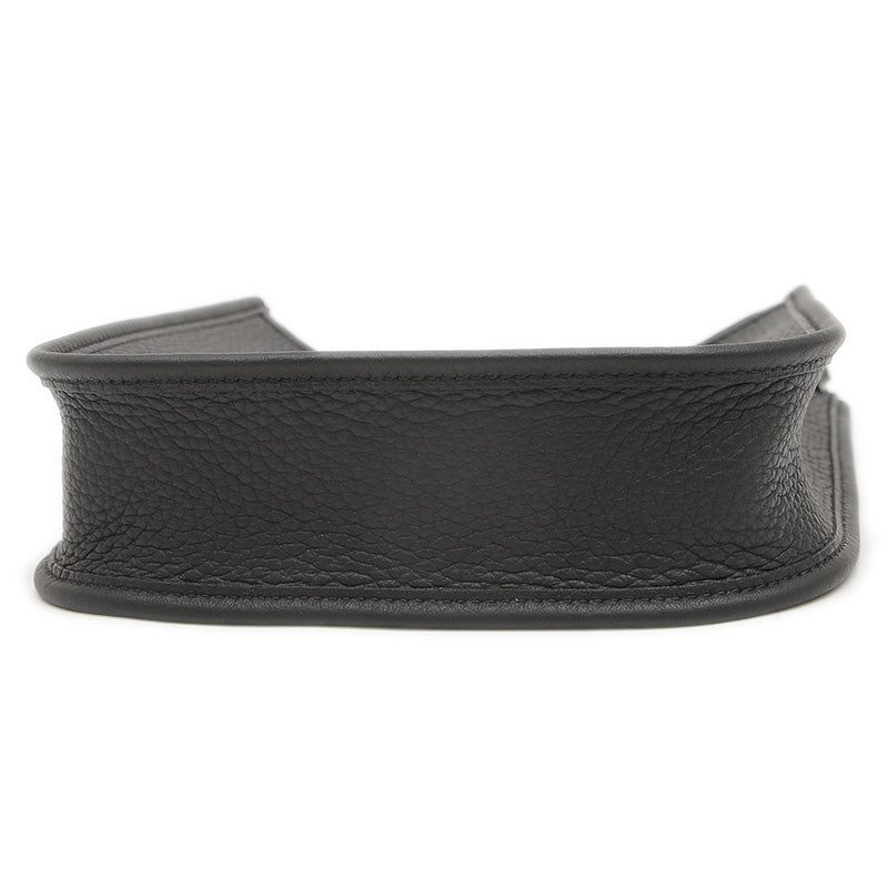 エブリンTPM トリヨン ブラック ゴールド金具 K刻印 ロングストラップ ショルダーバッグ