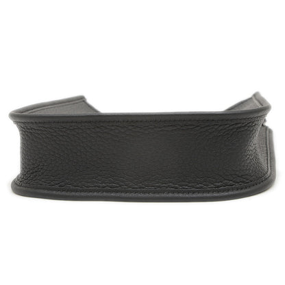 エブリンTPM トリヨン ブラック ゴールド金具 K刻印 ロングストラップ ショルダーバッグ