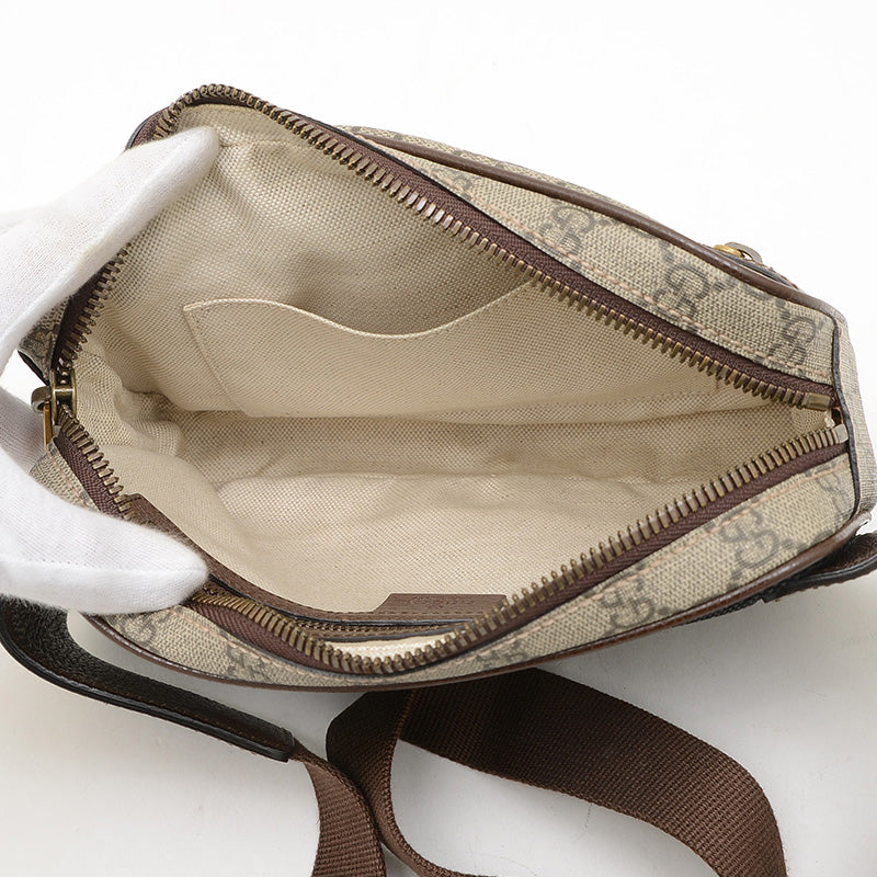 GGスプリーム オフディア スモール ベルトバッグ キャンバス ベージュ 574796 ウエストバッグ