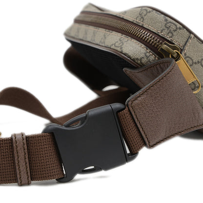 GGスプリーム オフディア スモール ベルトバッグ キャンバス ベージュ 574796 ウエストバッグ