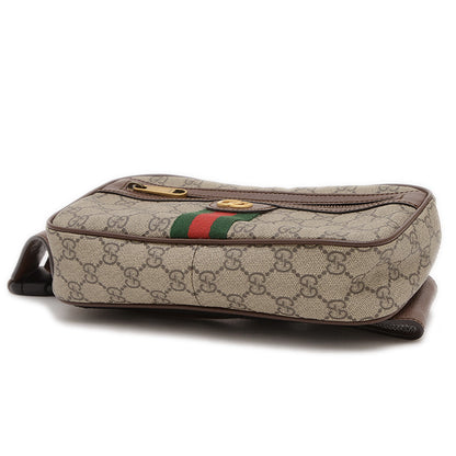 GGスプリーム オフディア スモール ベルトバッグ キャンバス ベージュ 574796 ウエストバッグ