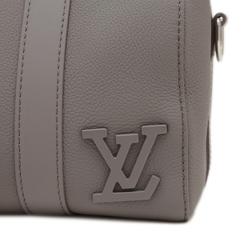 アエログラム シティー キーポル ショルダーバッグ グレー M59328 ショルダーバッグ