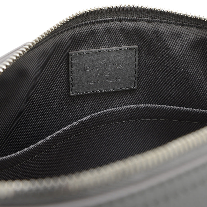 アエログラム シティー キーポル ショルダーバッグ グレー M59328 ショルダーバッグ