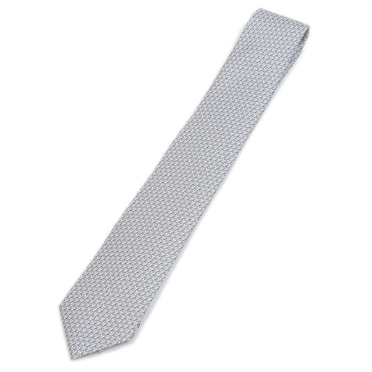 シルクタイ ツイルビー リモート オフィス シルク グレー/グリフォンセ ネクタイ