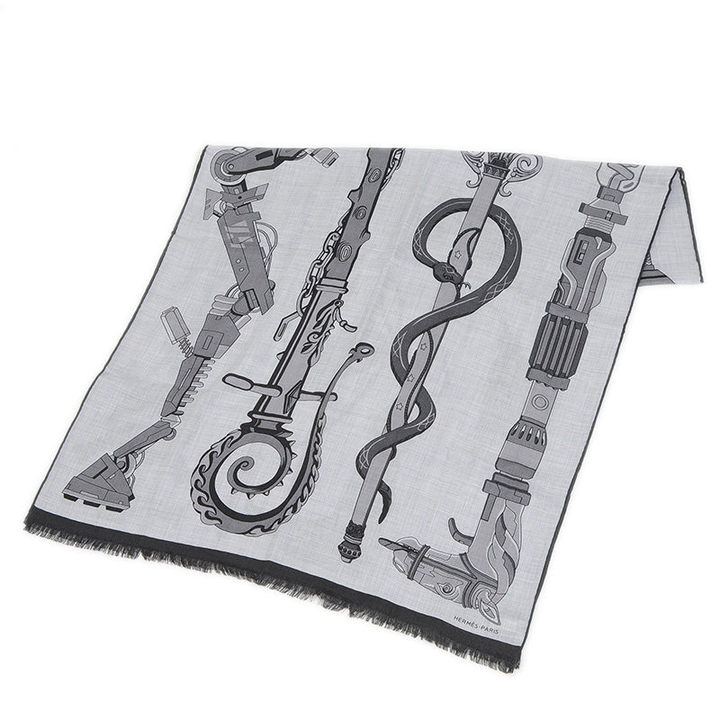 ストール レクタングル カツォウナ カシシル グリシネクレール/グリモワイヤン ストール