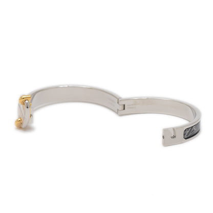 ミニクリック シェーヌダンクル バングル ブラック/シルバー/ゴールド バングル