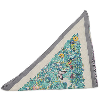 トライアングルジェアン JUNGLE LOVE グリアシエ/ナチュラル/マルチカラー スカーフ