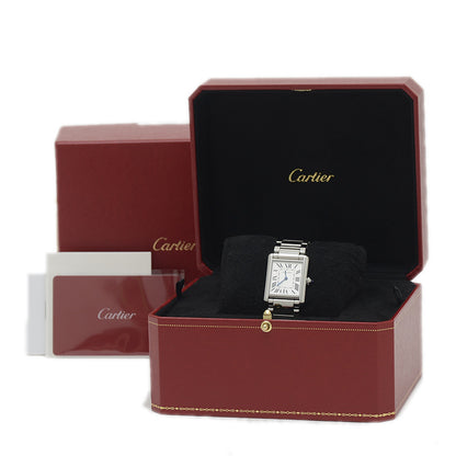 タンクマストLM シルバー文字盤 クォーツ WSTA0052 メンズ 腕時計