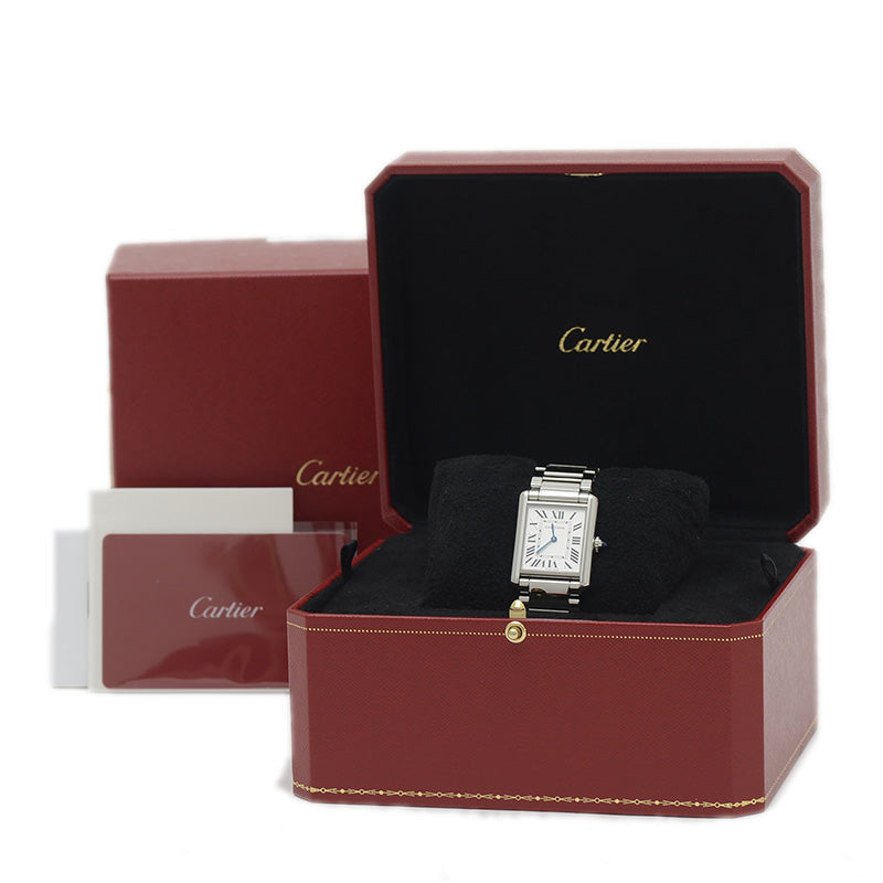 タンクマストLM シルバー文字盤 クォーツ WSTA0052 メンズ 腕時計