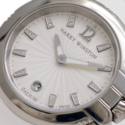 オーシャンスポーツ 白文字盤 10Pダイヤ レディース クォーツ OCSQHD36ZZ001 腕時計