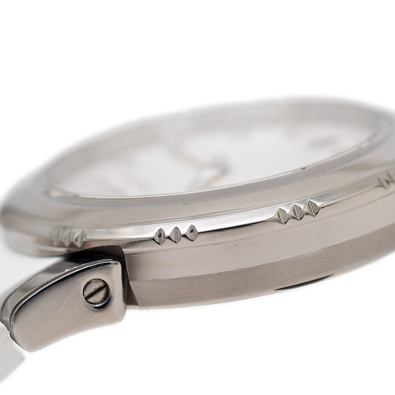 オーシャンスポーツ 白文字盤 10Pダイヤ レディース クォーツ OCSQHD36ZZ001 腕時計