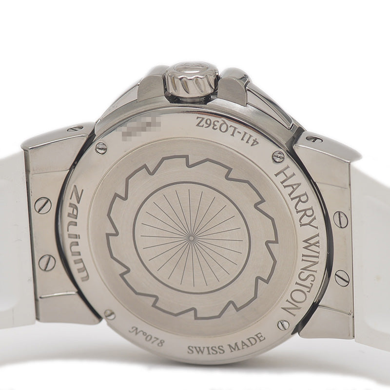 オーシャンスポーツ 白文字盤 10Pダイヤ レディース クォーツ OCSQHD36ZZ001 腕時計