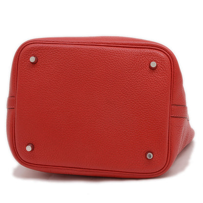 ピコタンロック MM 22 トリヨン ルージュカザック Q刻印 ※補色あり ハンドバッグ