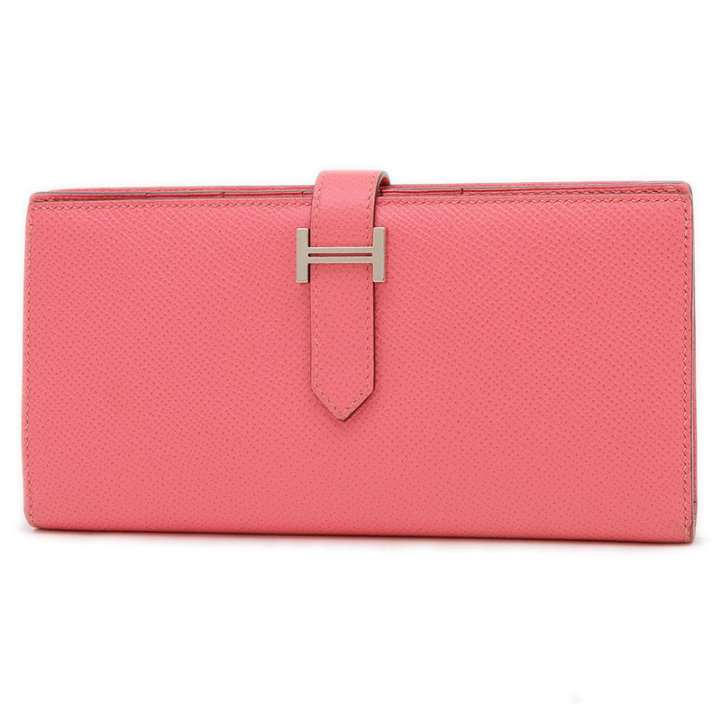 ベアンスフレ エプソン ローズアザレ シルバー金具 D刻印 長財布