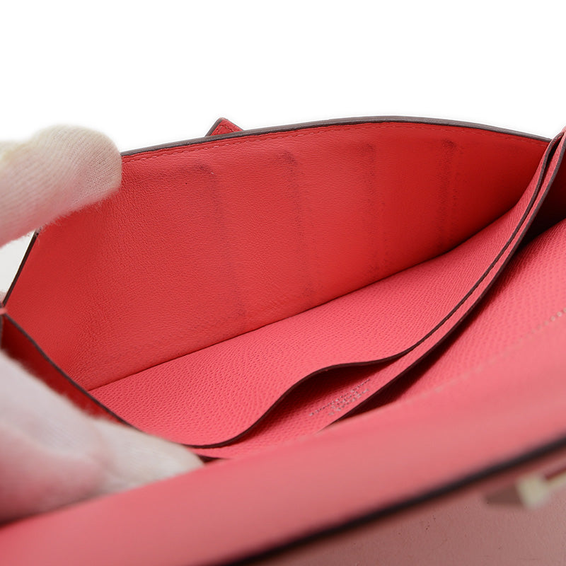 ベアンスフレ エプソン ローズアザレ シルバー金具 D刻印 長財布