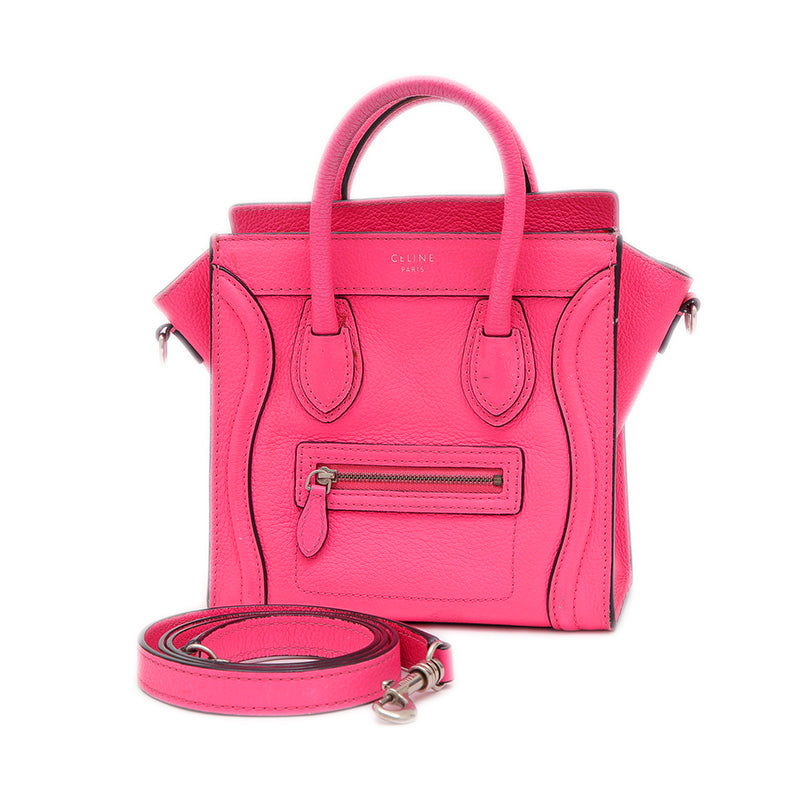 ラゲージ ナノショッパー 2WAY バッグ レザー ピンク ハンドバッグ