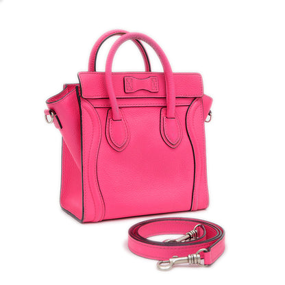 ラゲージ ナノショッパー 2WAY バッグ レザー ピンク ハンドバッグ