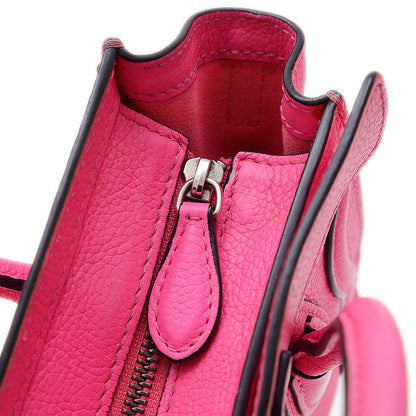 ラゲージ ナノショッパー 2WAY バッグ レザー ピンク ハンドバッグ