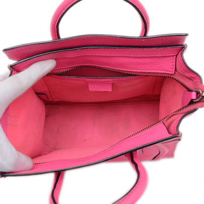ラゲージ ナノショッパー 2WAY バッグ レザー ピンク ハンドバッグ