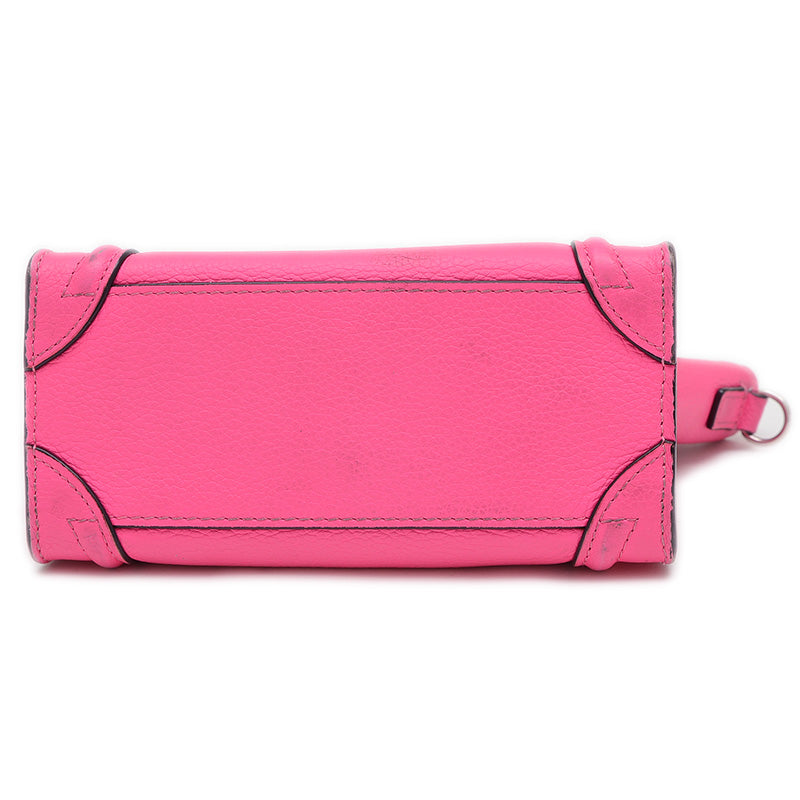 ラゲージ ナノショッパー 2WAY バッグ レザー ピンク ハンドバッグ