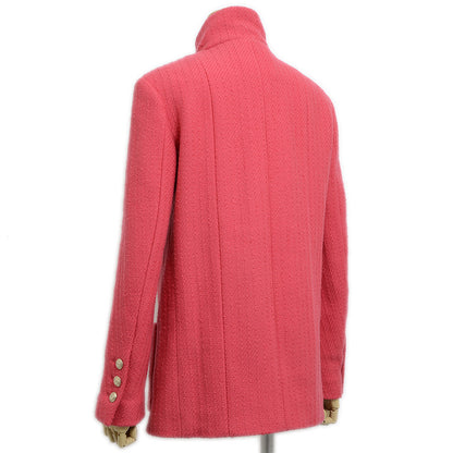 コート ココマークボタン ウール ピンク #34 コート