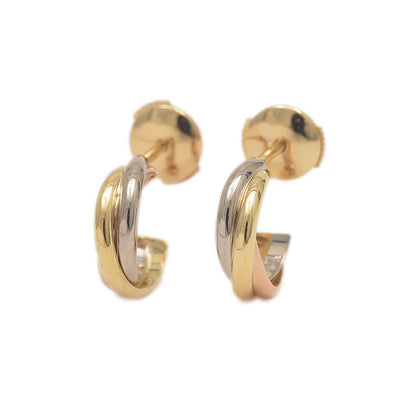 トリニティ ピアス スリーカラー K18YG/WG/PG B8301540 ピアス