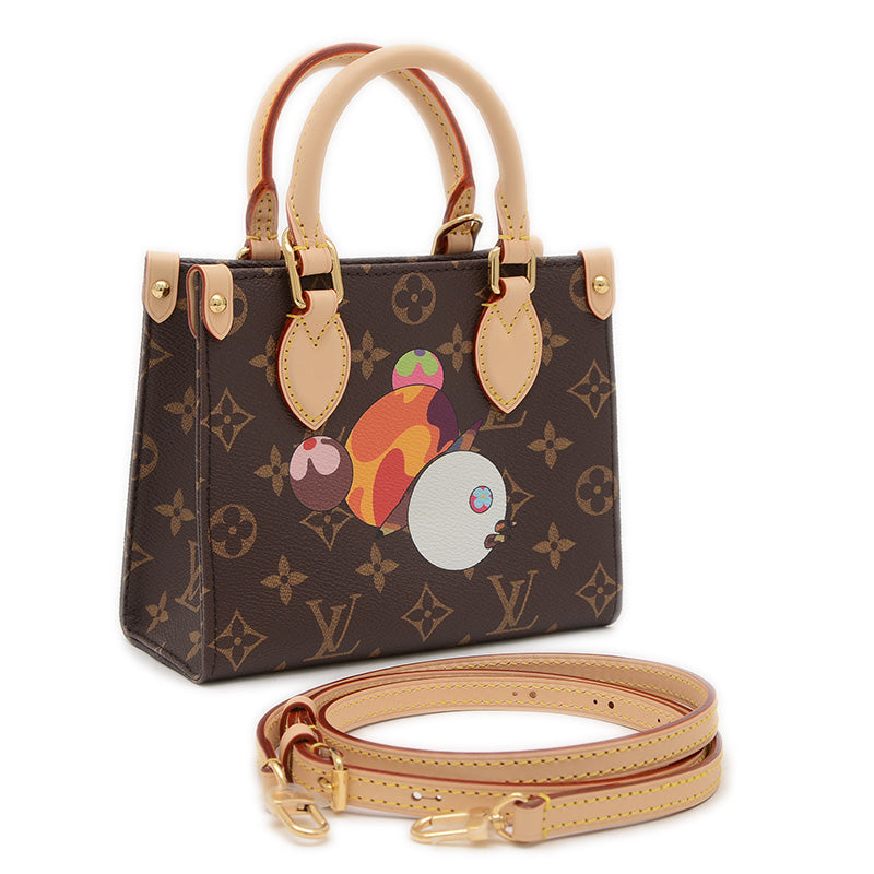 LV×TM モノグラム オンザゴーBB 2WAYバッグ M13668 ハンドバッグ