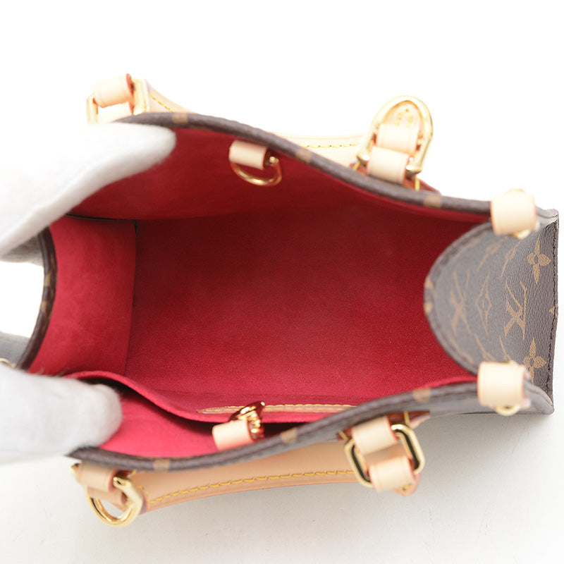 LV×TM モノグラム オンザゴーBB 2WAYバッグ M13668 ハンドバッグ