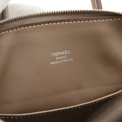 ボリード1923 ミニ エバーカラー エトゥープ シルバー金具 K刻印 ハンドバッグ