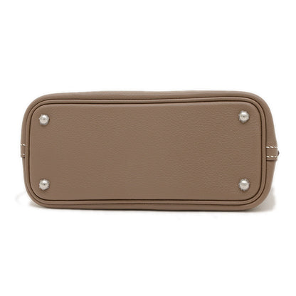 ボリード1923 ミニ エバーカラー エトゥープ シルバー金具 K刻印 ハンドバッグ