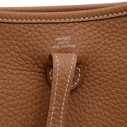 エブリンTPM トリヨン ゴールド シルバー金具 K刻印 ロングストラップ ショルダーバッグ